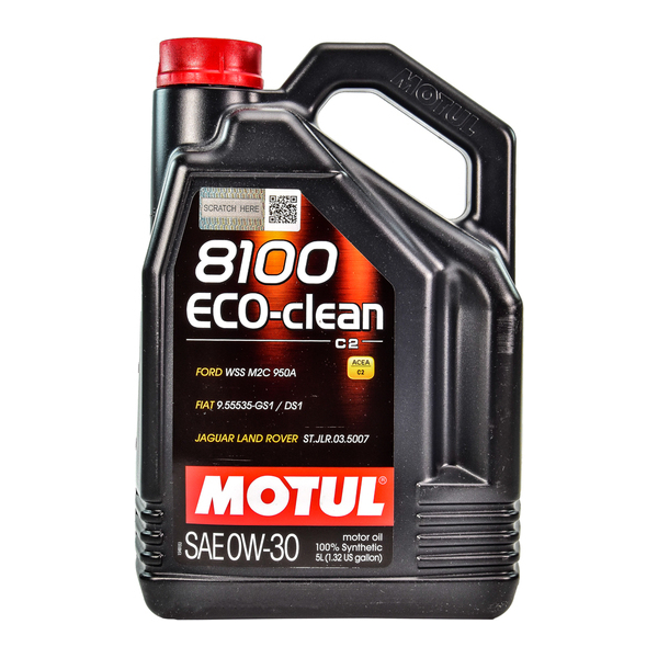 Motul 8100 Eco-Clean 0W-30 (1 л, 5 л) моторна олива