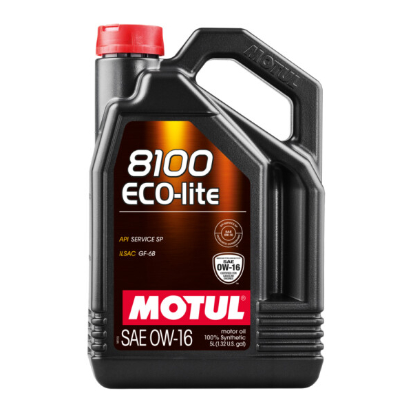 Motul 8100 Eco-Lite 0W-16 5 л, (841051) моторное масло