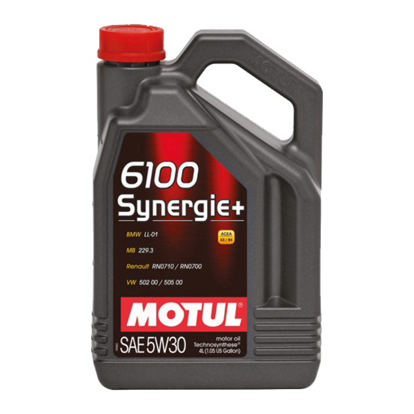 Motul 6100 Synergie+ 5W-30 4 л, (838507) моторна олива