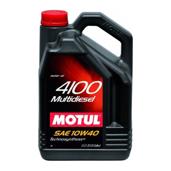 Motul 4100 Multi Diesel 10W-40 5 л, (381006) моторное масло