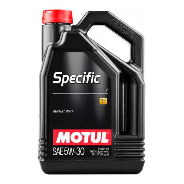 Motul Specific 17 SAE 5W-30, 5 л (102306) моторна олива