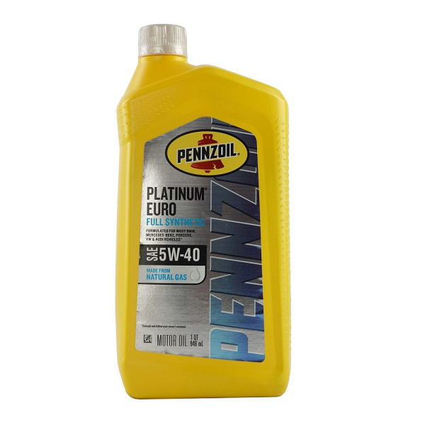 Pennzoil Platinum Euro 5W-40, 0, 946 л (550040834) моторна олива