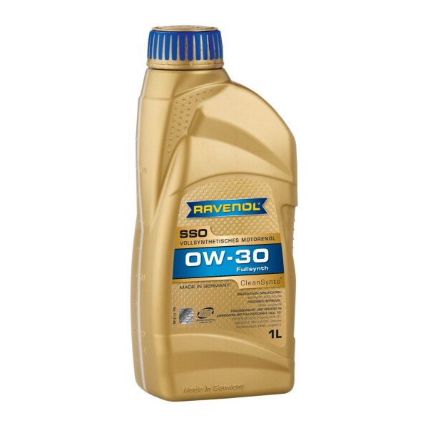 Ravenol SSO 0W-30 (1 л, 4 л) моторна олива