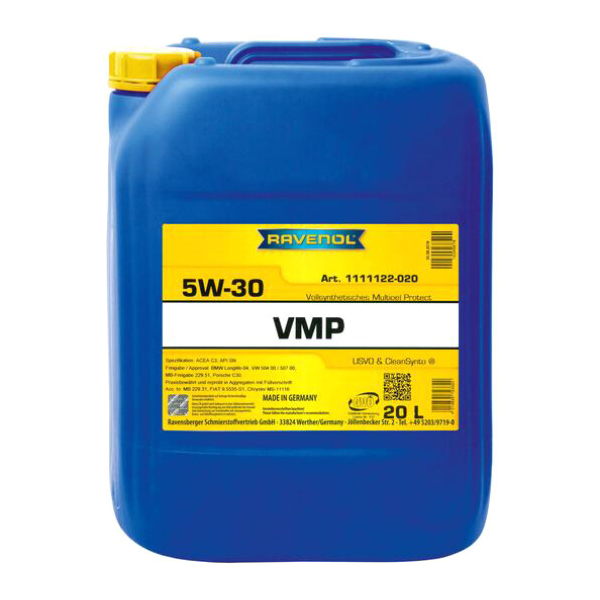 Ravenol VMP 5W-30 20 л, (1111122020) моторна олива