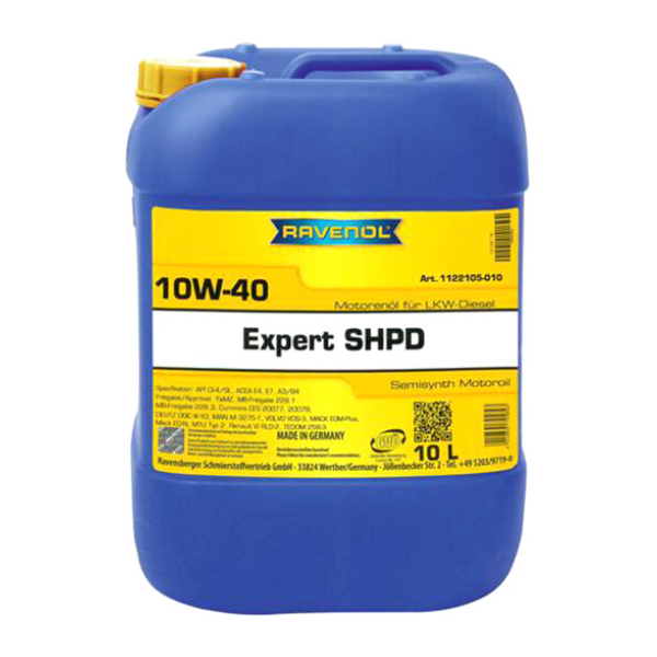 Ravenol Expert SHPD 10W-40 10 л, (1122105010) моторна олива