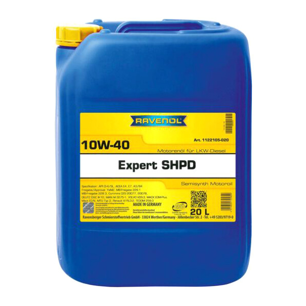 Ravenol Expert SHPD 10W-40 20 л, (1122105020) моторна олива
