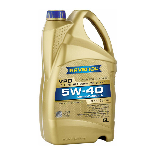 Ravenol VPD 5W-40 5 л, (11111315) моторна олива