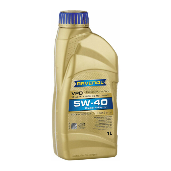 Ravenol VPD 5W-40 (1 л, 5 л) моторное масло