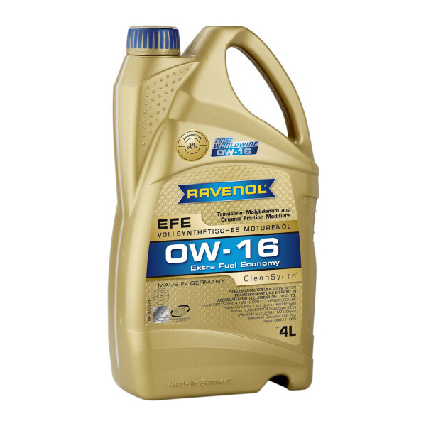 Ravenol EFE 0W-16 4 л, (11111034) моторна олива
