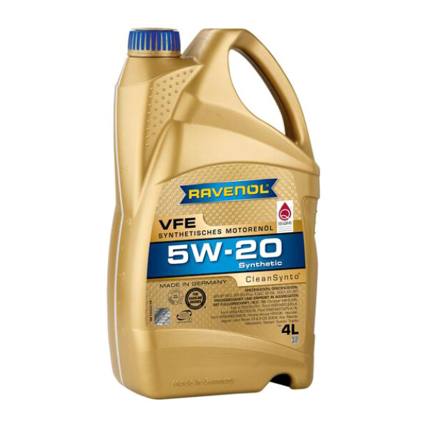 Ravenol VFE 5W-20 4 л, (1111311004) моторна олива