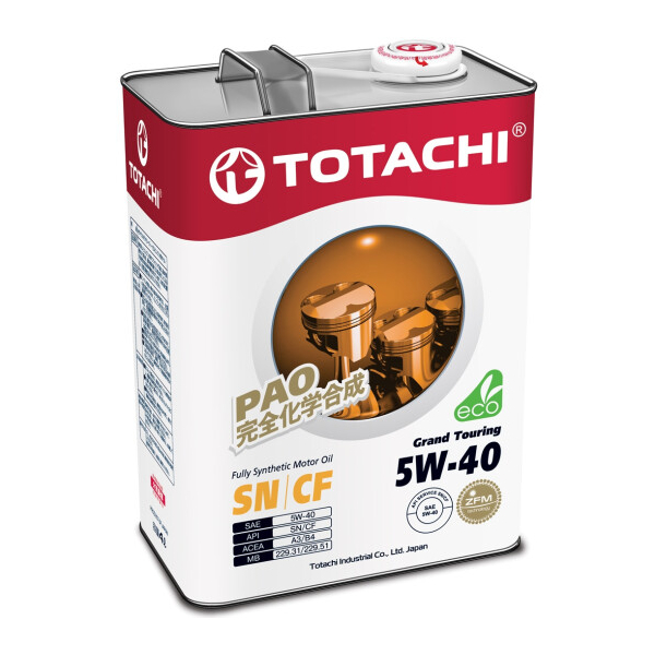 Totachi Grand Touring 5W-40 4 л, моторна олива