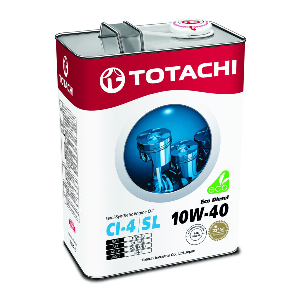 Totachi Eco Diesel 10W-40 4 л, моторное масло