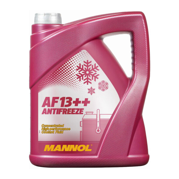 Mannol AF13++ High-performance G12++ фиолетовый, 5 л (MN4115-5) концентрат антифриза