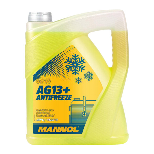 Готовый антифриз Mannol AG13+ Advanced желтый -40 °C