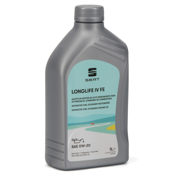 VAG LongLife IV FE 0W-20 Seat Logo 1 л, (GS60577G2) моторна олива