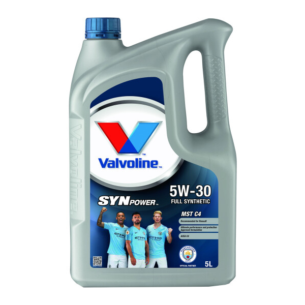 Valvoline SynPower MST C4 5W-30 5 л, (872771) моторна олива