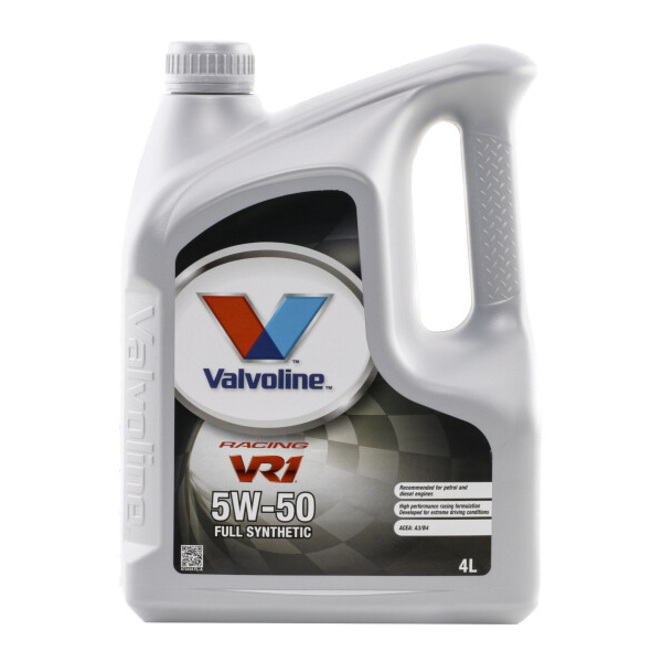 Valvoline VR1 Racing 5W-50 4 л, (873434) моторна олива