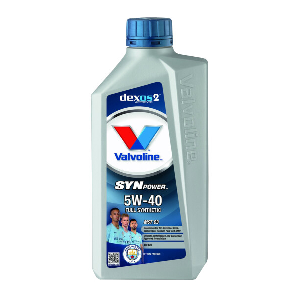 Valvoline SynPower MST C3 5W-40 (1 л, 5 л) моторное масло