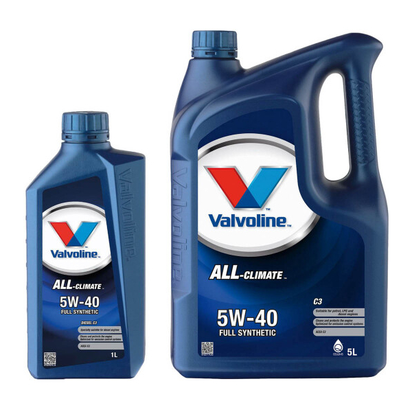 Valvoline All-Climate C3 5W-40 (1 л, 5 л) моторна олива