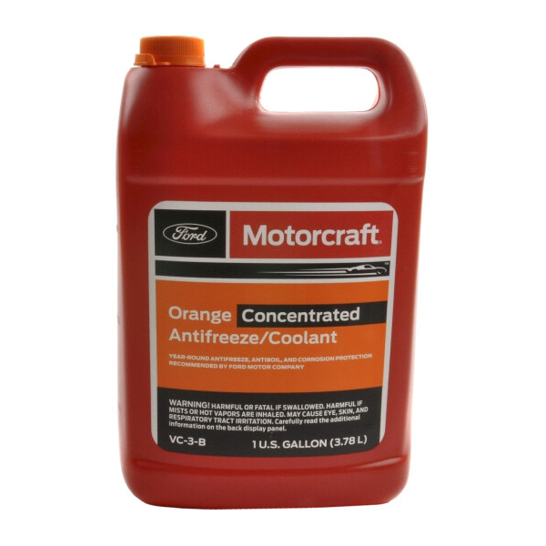 Концентрат антифриза MOTORCRAFT Concentrate оранжевый, 3,78 л (VC3B)