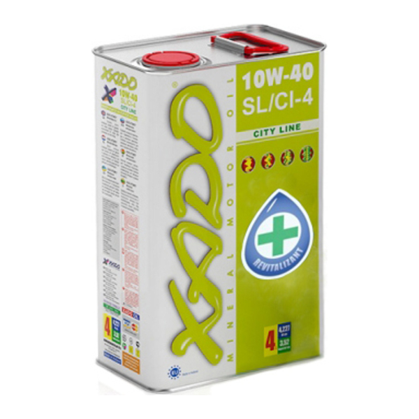 Xado Atomic City Line 10W-40 SL/CI-4 4 л, (xa20212) моторна олива