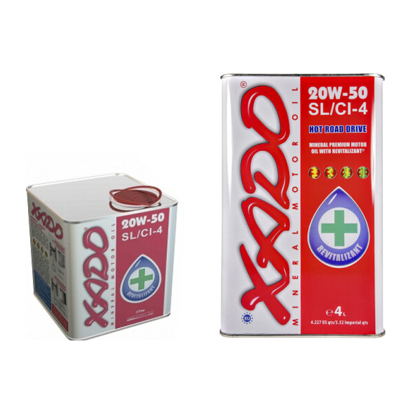 Xado Atomic SL/CI-4 20W-50 1 л, (xa24115) моторна олива
