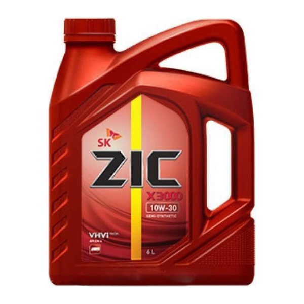 ZIC X3000 10W-30 4 л, (162600) моторна олива