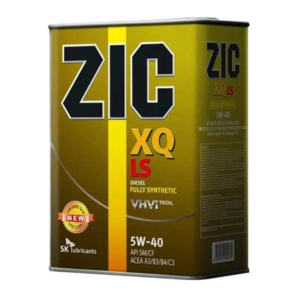 ZIC XQ LS 5W-40 4 л, (163202) моторна олива