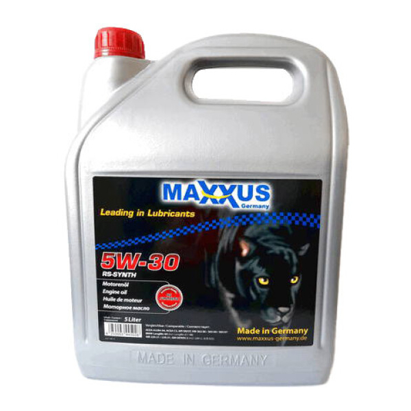 Maxxus RS-Synth 5W-30 5 л, моторное масло