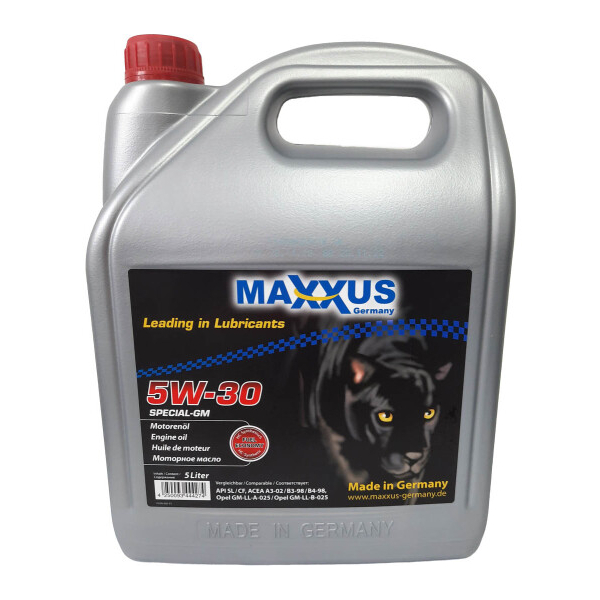 Maxxus Special-GM 5W-30 5 л, (5w30gm005) моторное масло