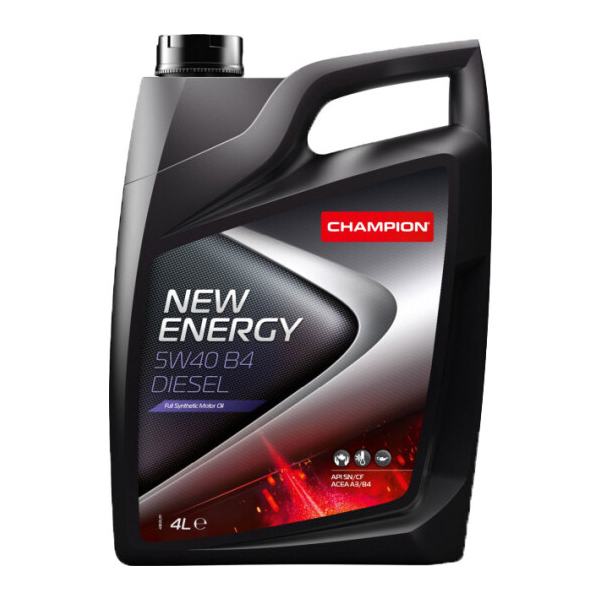 Champion New Energy B4 Diesel 5W-40 (1 л, 4 л) моторна олива