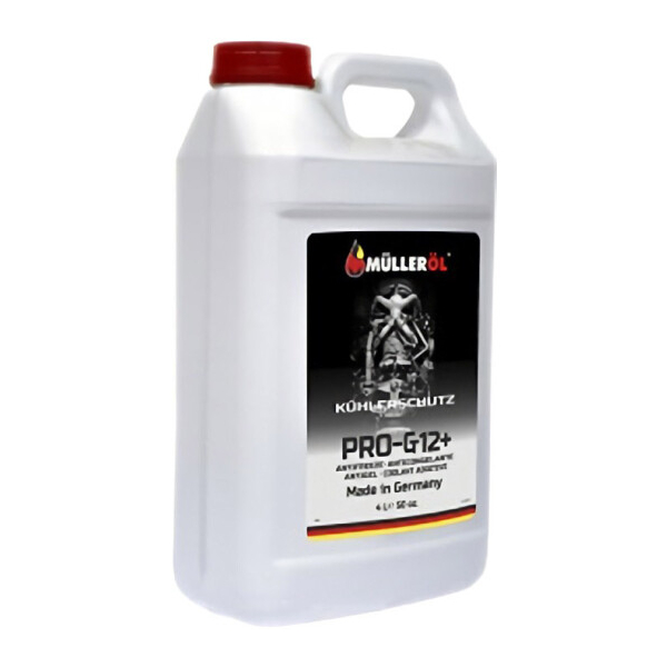 Mullerol G12+ красный, 4 л (DE10004) концентрат антифриза