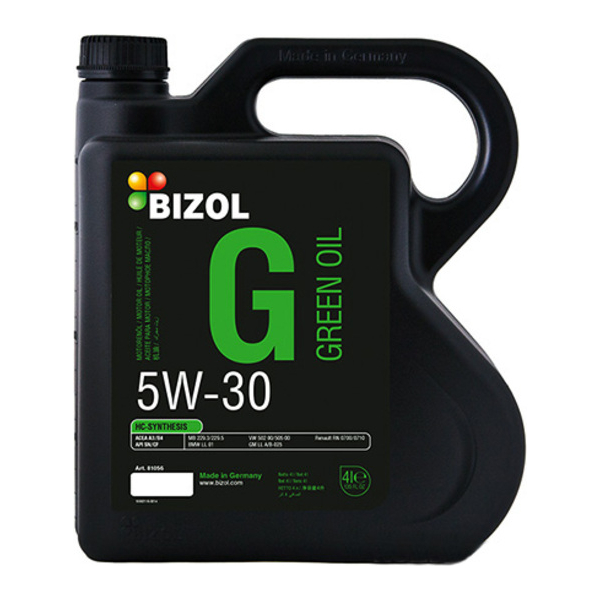 Bizol Green Oil 5W-30 4 л, (81056) моторна олива