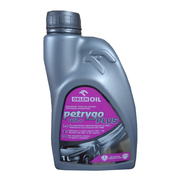 Orlen Petrygo Plus G12+ розовый, 1 л (qfp056b10) концентрат антифриза