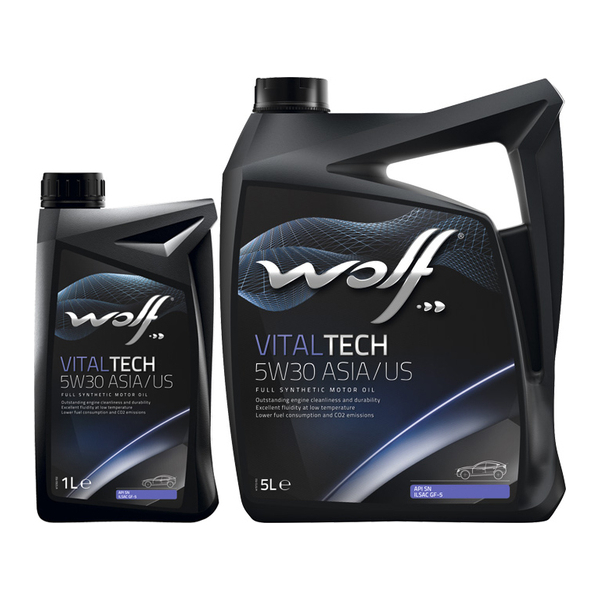 Wolf Vitaltech Asia/US 5W-30 1 л, (8302510) моторна олива