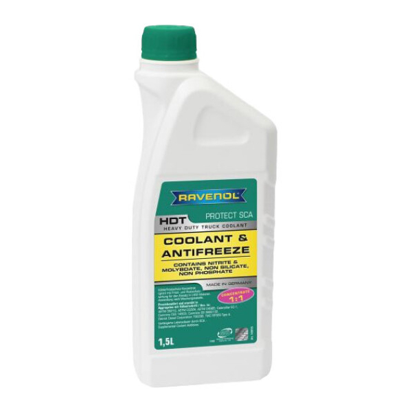 Ravenol HDT Protect SCA G11 зелений, 1,5 л (1410115150) концентрат антифризу