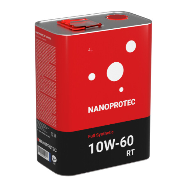 Nanoprotec RT 10W-60 4 л, (NP2220504) моторна олива