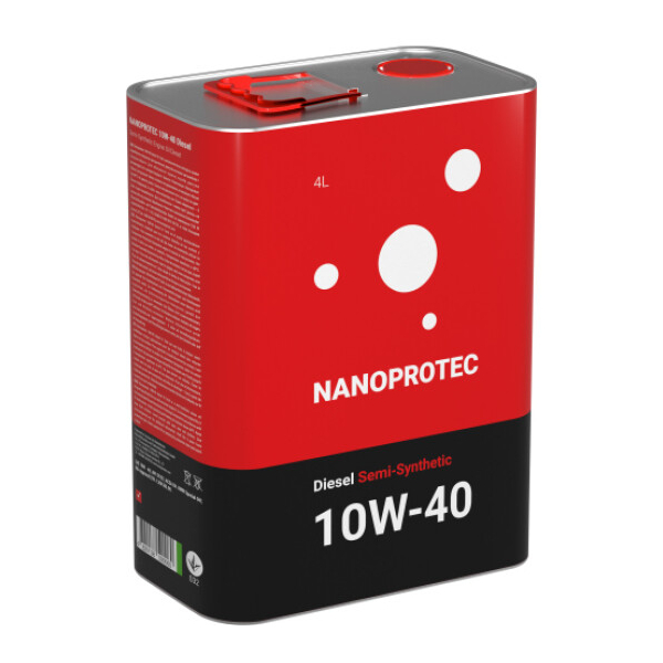 Nanoprotec Diesel Semi-Synthetic 10W-40 4 л, (NP2210504) моторна олива