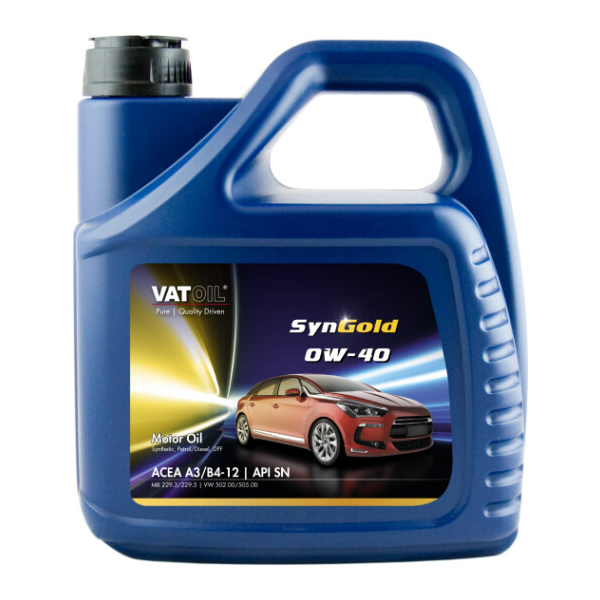 Vatoil SynGold 0W-40 4 л, (50536) моторна олива