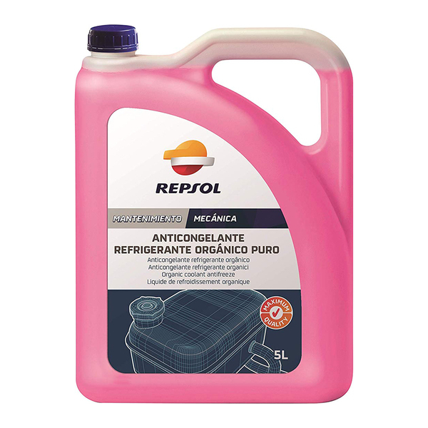 Концентрат антифриза Repsol Anticongelante Refrigerante Organico Puro G12+ фиолетовый