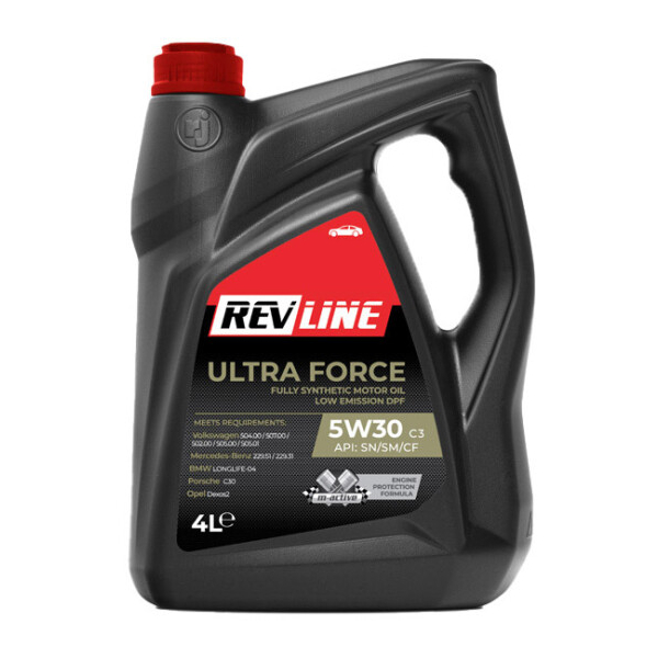 Revline Ultra Force C3 5W-30 4 л, (324623) моторное масло