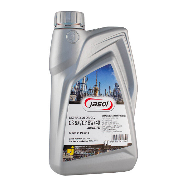 Jasol Extra Longlife 5W-40 (1 л, 5 л) моторное масло