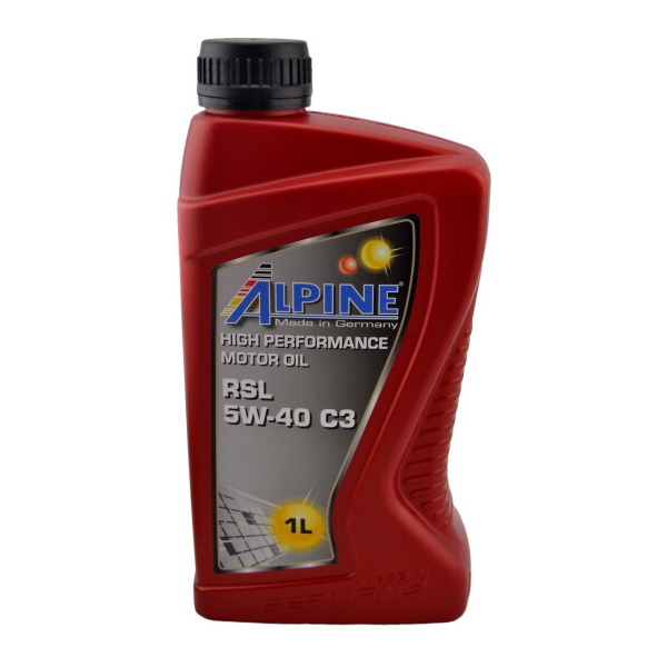 Alpine RSL C3 5W-40 (1 л, 4 л, 5 л) моторна олива