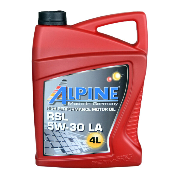 Alpine RSL LA 5W-30 4 л, (100309) моторна олива