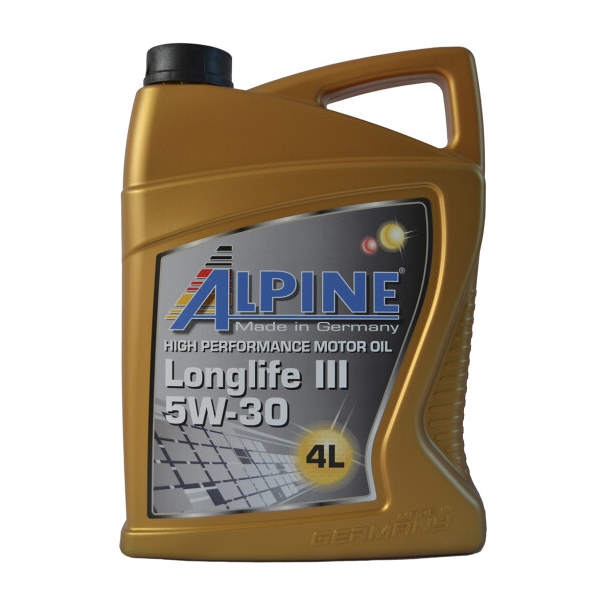 Alpine Longlife III 5W-30 4 л, (100288) моторна олива