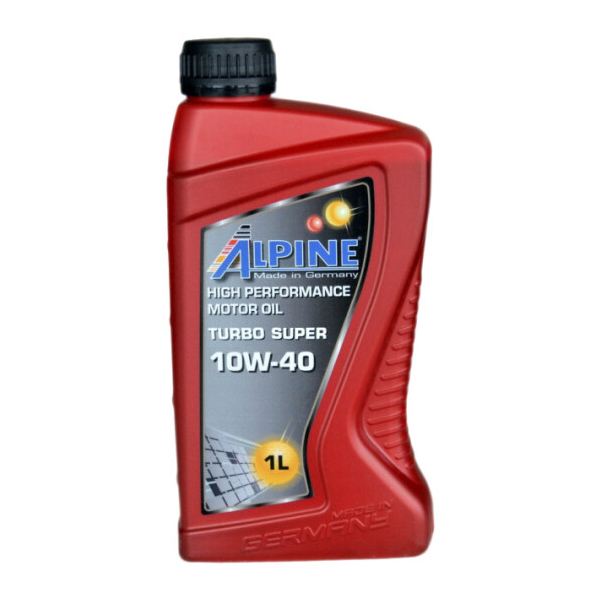 Alpine Turbo Super 10W-40 1 л, (100341) моторное масло