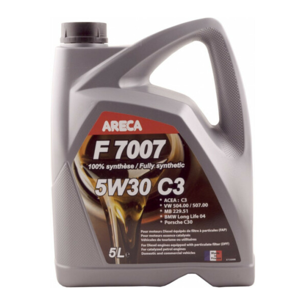 Areca F7007 C3 5W-30 5 л, (025f000500) моторна олива