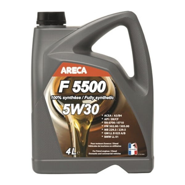 Areca F5500 5W-30 4 л, моторное масло
