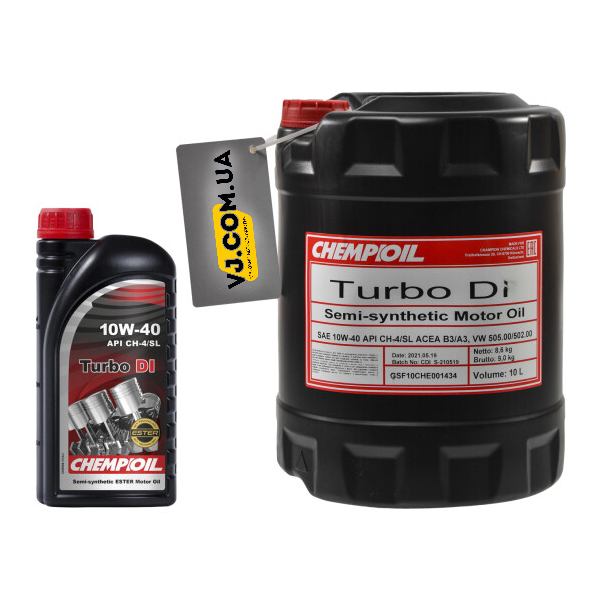 Chempioil Turbo DI 10W-40 1 л, (CH9504-1) моторна олива