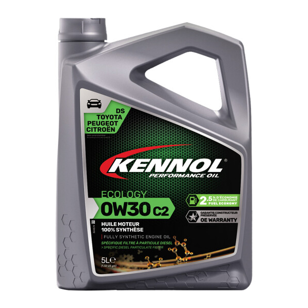 Kennol Ecology C2 0W-30 (5 л) моторна олива